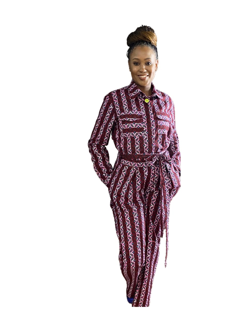 Ankara Coverall Jumpsuit